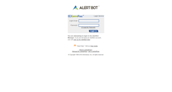 Desktop Screenshot of centralpass.alertbot.com